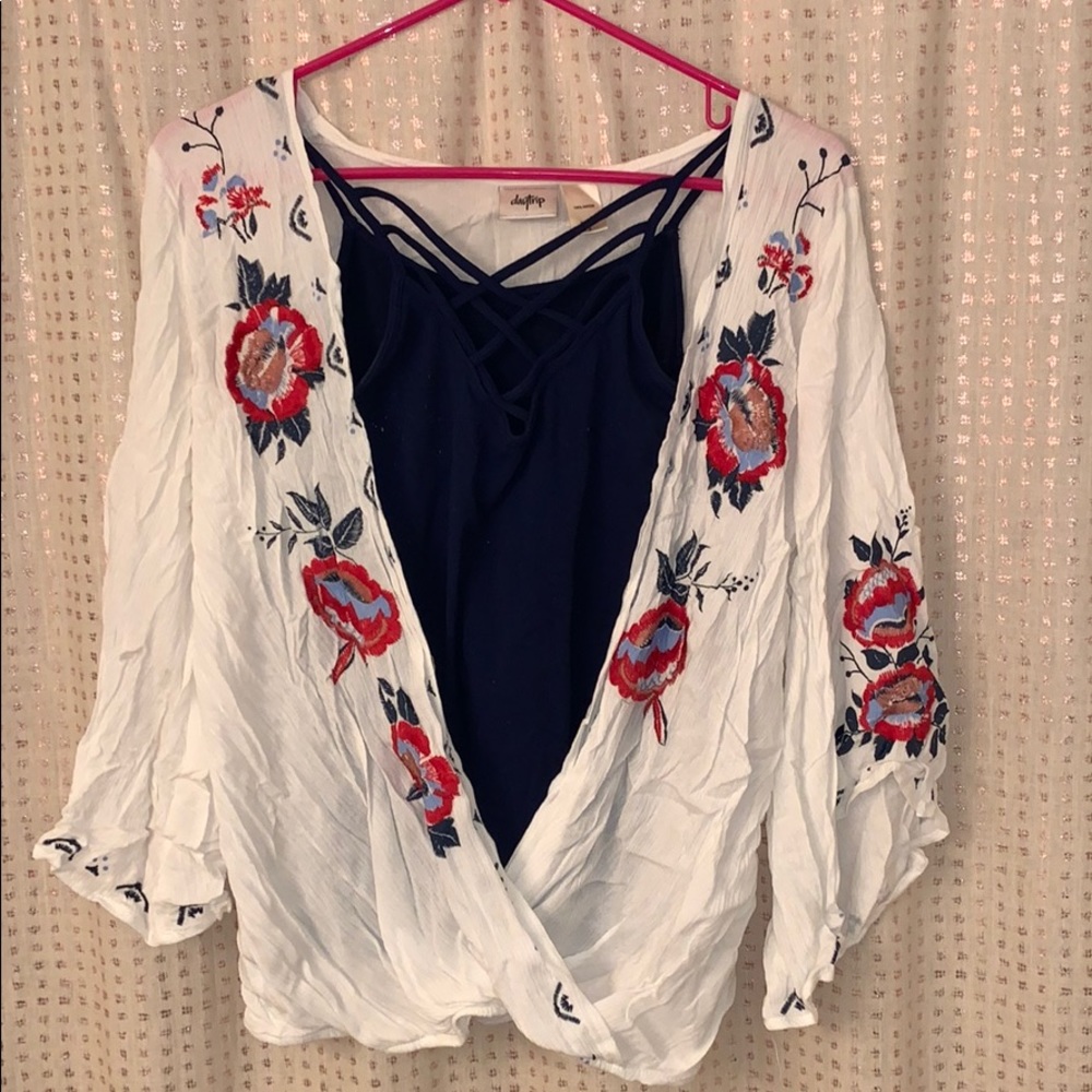 Daytrip floral blouse